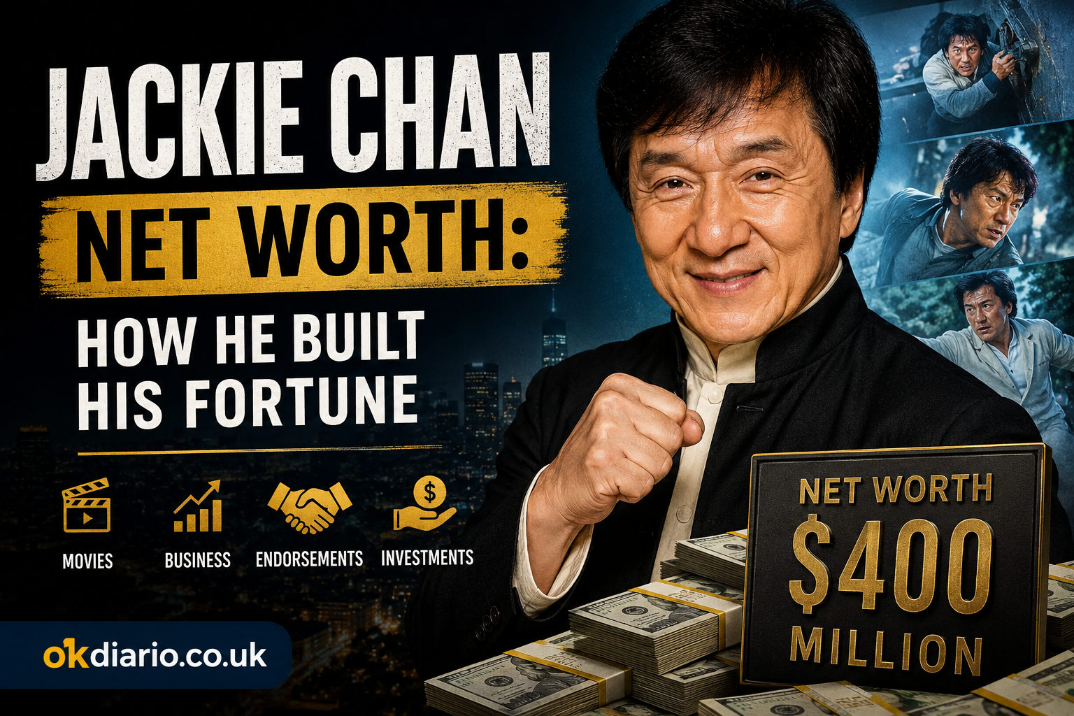 Jackie Chan Net Worth
